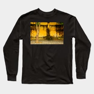 Yellow Wall in Hoi An Long Sleeve T-Shirt